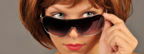 Beautiful Woman with Sunglasses